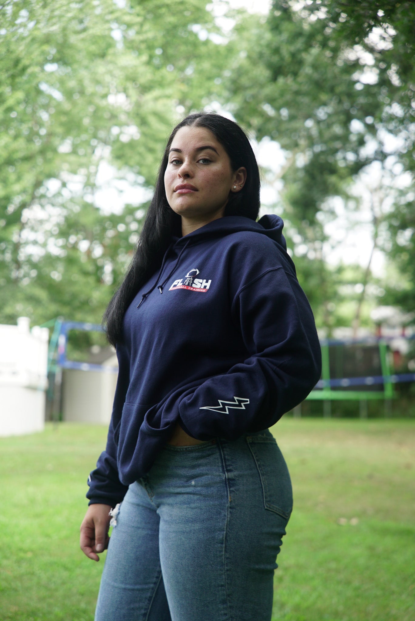 "Bolt Action" Logo Hoodie