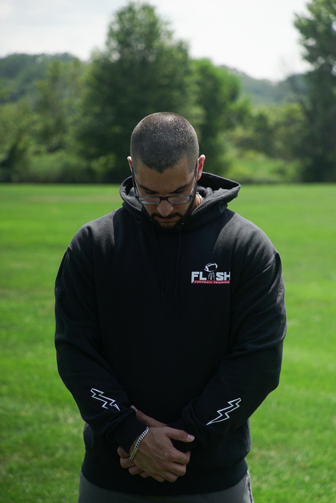 "Bolt Action" Logo Hoodie