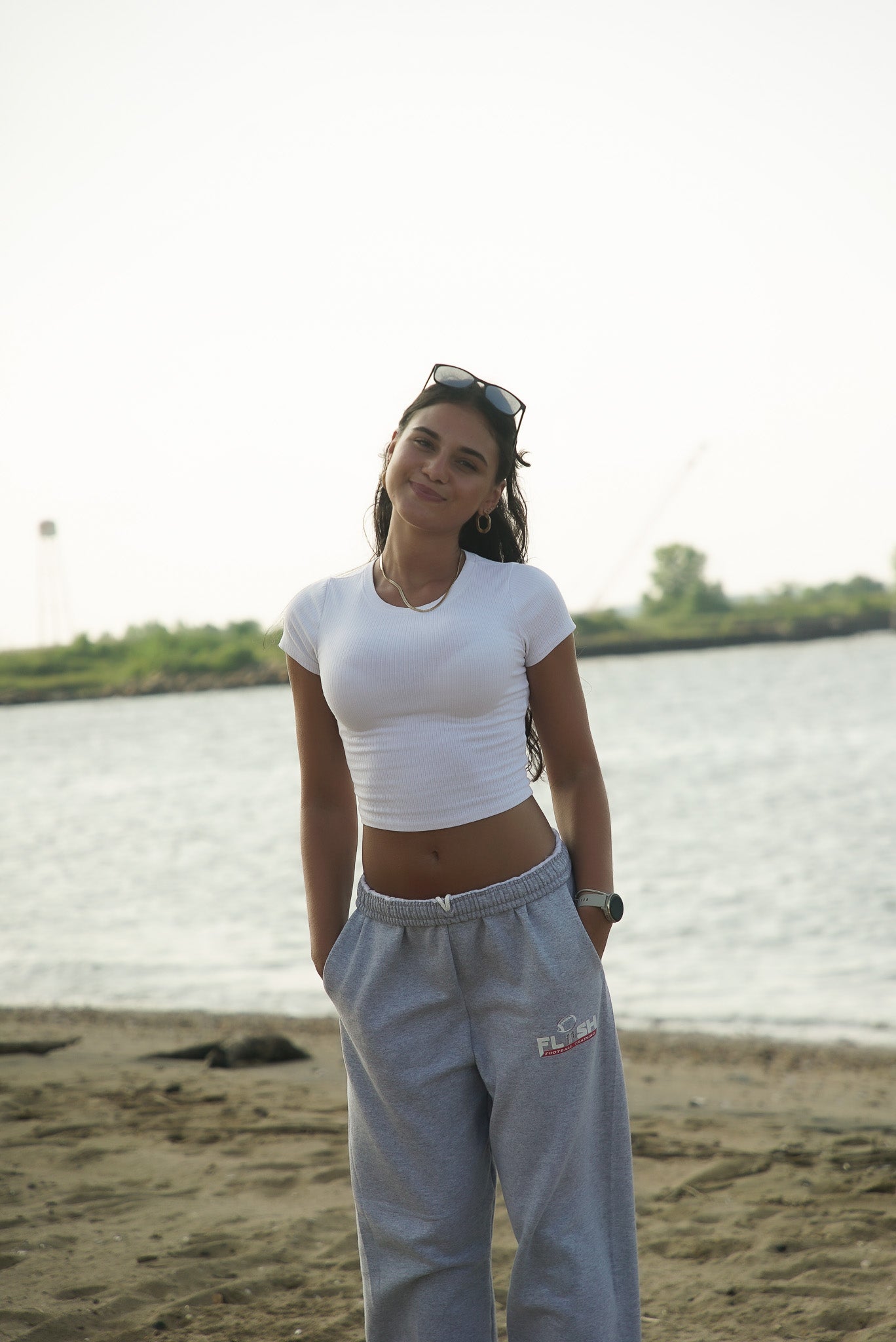"Bolt Action" Logo Baggy Sweatpants