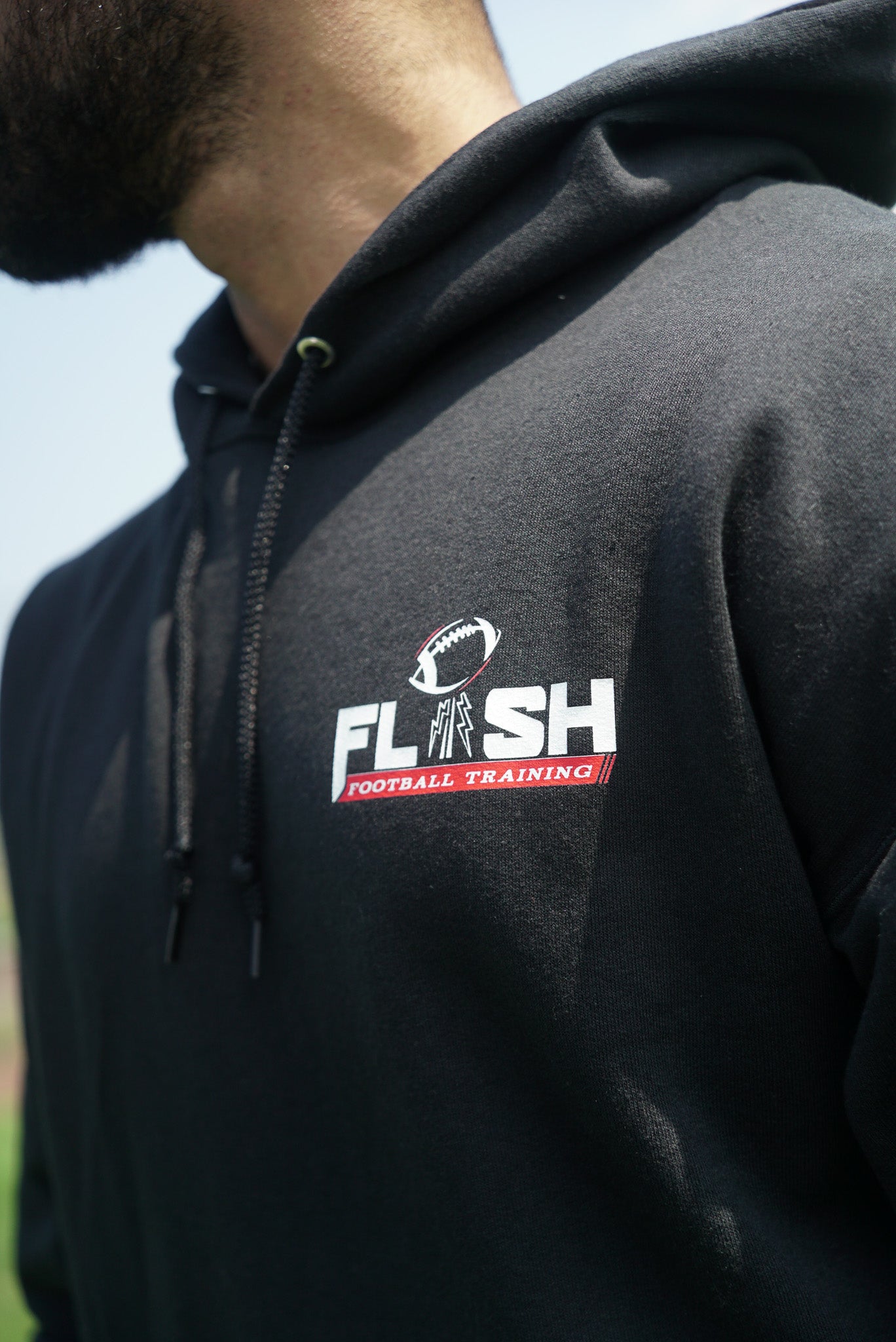"Bolt Action" Logo Hoodie